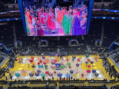 BFN at the Golden State Warrior's Chase Center! Halftime show 2025