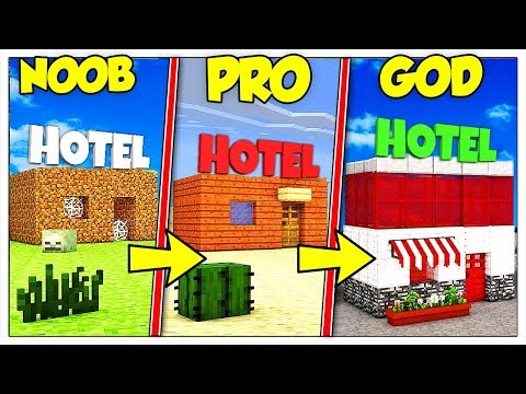 VACANZE DA HOTEL NOOB A PRO A GOD! - Minecraft ITA