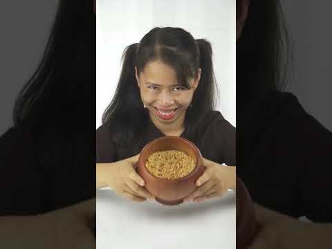 hà làm mì tôm trẻ lớn