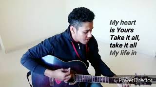 My heart Is Yours &quot;all to jesus I surrender&quot; (Passion Live)  with lyrics cover by Sam Arland