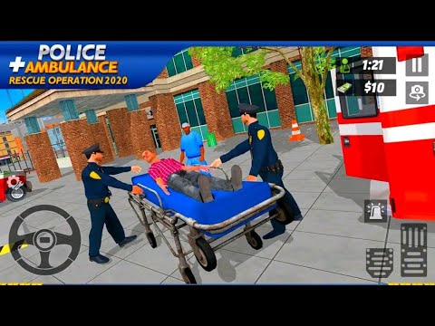 Police Ambulance Rescue Driving : 911 Emergency - android games # e1