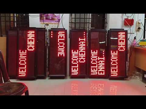 LED Scrolling Display Board