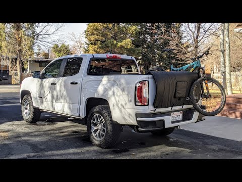 Using a Mountain Bike Tailgate Pad with the Chevy Colorado and GMC Canyon
