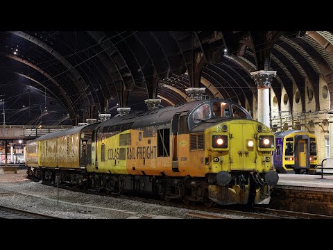 37099 and 37025 departing York - 03/03/2021