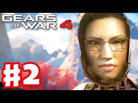 Gears of War 4 - Campaign Gameplay Walkthrough Part 2 - New Friends! (PC, Xbox One)