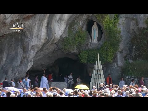 Chapelet du 18 août 2022 à Lourdes