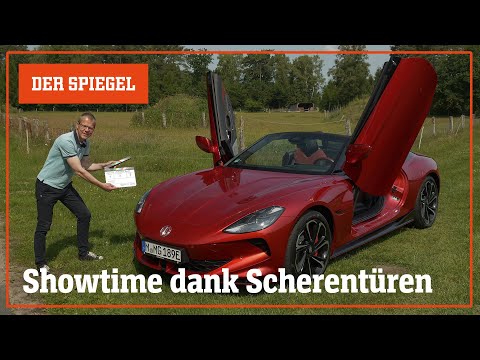Wir drehen eine Runde: MG Cyberster – Großes Auto-Kino | DER SPIEGEL
