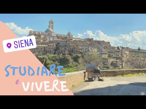 STUDYING AND LIVING IN SIENA (subtitled)