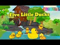 Latest Five Little Ducks Quack Quack 1 2 3 4 5 Learn Numbers Muchu TV Nursery Rhymes
