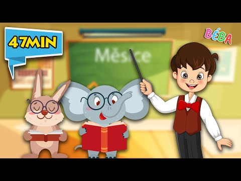 MĚSÍCE | + další české písničky pro děti | Dětská naučná říkanka