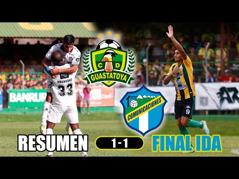 RESUMEN: Guastatoya 1 - 1 Comunicaciones / Final IDA / #guatemala
