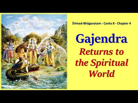 SB 8.4 Srimad Bhagavatam | Canto 8 | Chapter 4 | Gajendra Returns to the Spiritual World