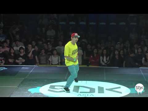 SDK ASIA 2016 TOP8 - Hip Hop 1on1 - Luen Mo Vs Way [TIE]