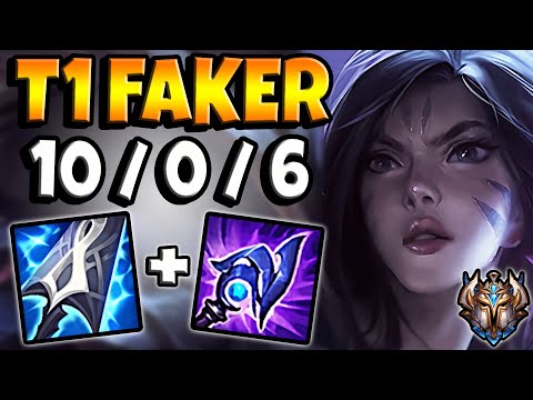 T1 Faker Kaisa vs Orianna MID [ Perfect KDA ] Patch 12.5 Korea Challenger ✅