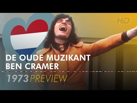 DE OUDE MUZIKANT – BEN CRAMER 🇳🇱 | Netherlands | Eurovision Song Contest 1973 [HD Preview]
