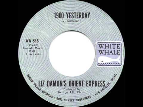 1971 HITS ARCHIVE: 1900 Yesterday - Liz Damon’s Orient Express (mono 45)