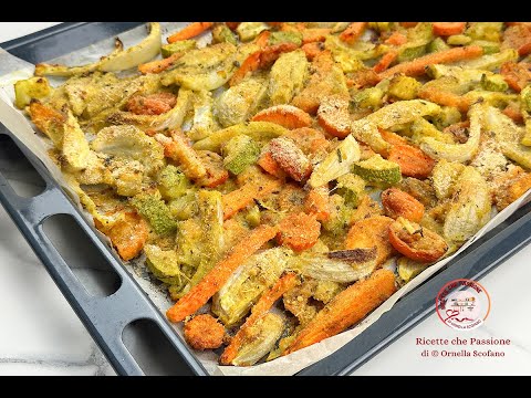 La Teglia di verdure miste gratinate al forno che tutti vogliono - Ricette che Passione