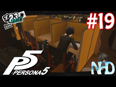 Let's Play Persona 5 (pt19) Studying hard and stocking up