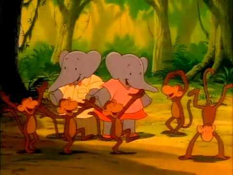 Babar -- Monkey song (English)