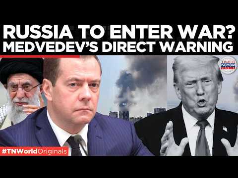 RUSSIA BACKS IRAN: Medvedev Predicts "Inglorious End" for US Following Iran Explosions