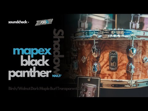 Soundcheck | Caixa Mapex Black Panther 14X6,5 Shadow | 100% Batera Drum Shop
