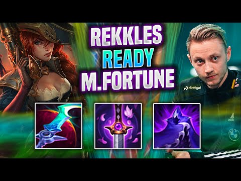 REKKLES IS READY TO PLAY MISS FORTUNE! - KC Rekkles Plays Miss Fortune ADC vs Jhin! Season 2022