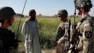 Soldiers Try To Win Hearts And Minds By Visiting Village Schools In Kandahar