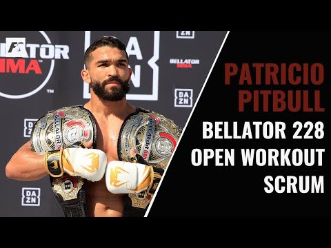 Bellator 228: Patricio "Pitbull" Freire open workout media scrum