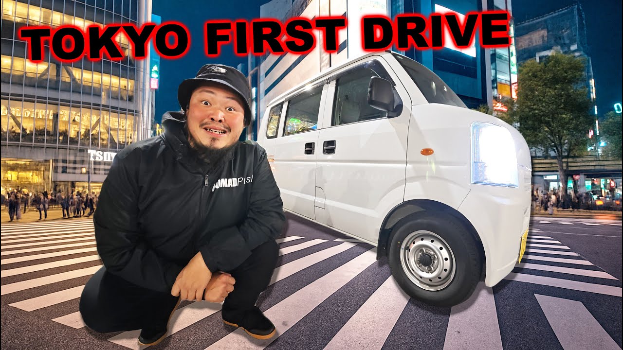 My First Van Drive in Tokyo Felt Unreal