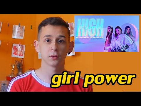 Maria Becerra x TINI x Lola Indigo - High Remix (Reacción)