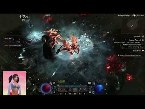 Highlight: DIablo 4 Season 1  Drop the girl a follow.