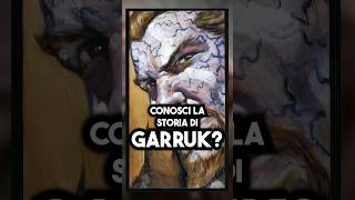 GARRUK: il cacciatore che divenne PREDA 🪓 #shorts #planeswalker #storia #magicthegathering #mtg
