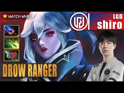 Drow Ranger Safelane | LGD.shiro | 16 MINS SCEPTER DONE - SHIRO IS BEAST | 7.34b Gameplay Highlight