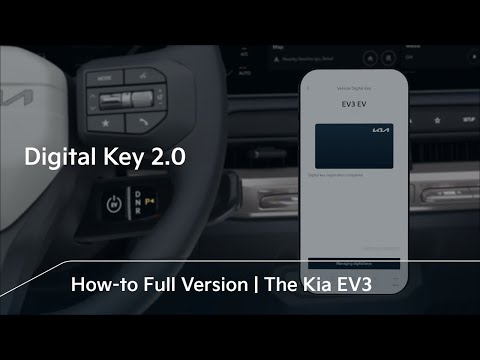 Digital Key 2.0 | The Kia EV3