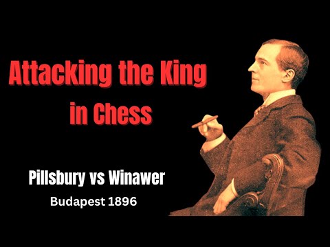 Pillsbury's Masterclass in Energetic and Logical Attack. Pillsbury vs Winawer 1896