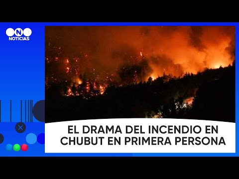 PERDIÓ su CASA DOS VECES por los INCENDIOS en CHUBUT - Telefe Noticias