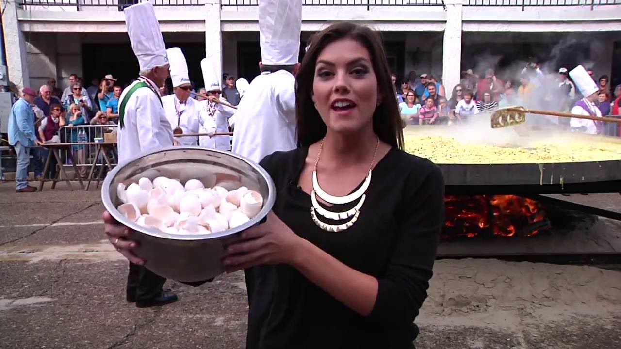 Carly Laing Abbeville Giant Omelette Celebration