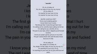 Jennifer with lyrics 😍