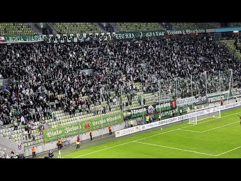 Kibice na meczu Lechia Gdańsk - FK Akademija Pandev | 07.07.2022