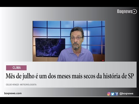 Tempo seco em São Paulo bate recorde para o mês de julho