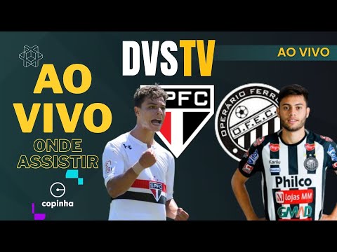São Paulo U20 vs. Operário-PR U20 - Live - Copinha 2026 Where to watch with images