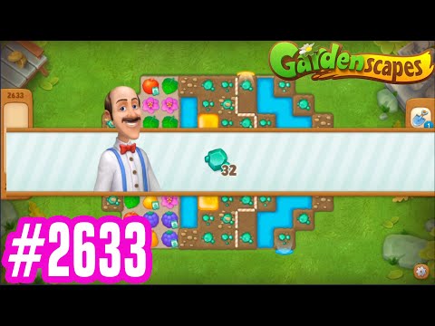 Gardenscapes Level 2633 | Gameplay Walkthrough [ Playrix ]