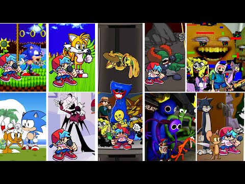 THE BEST - FNF COVERS By NeirOnX in 2022 (Different characters sings) December 31