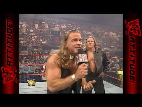 D-Generation X calls out Sgt. Slaughter & Ken Shamrock | WWF RAW (1997)
