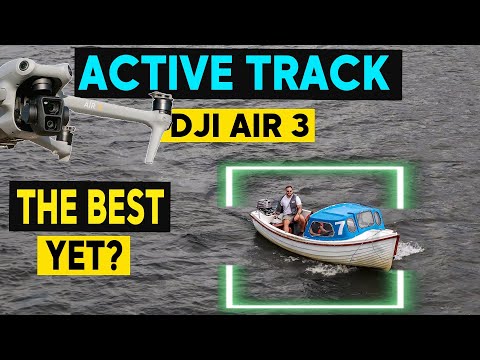 DJI AIR 3 - NEW ACTIVE TRACK REVIEW!