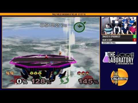 Philly Melee Arcadian @ The Lab | Snacks! & Gear vs SpoodBeest & Cory - Losers Semi-Final - Melee