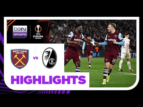 West Ham United v Freiburg | Europa League 23/24 | Match Highlights