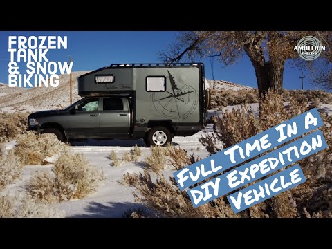 Winter Camping Goes Wrong In Our DIY Truck Camper