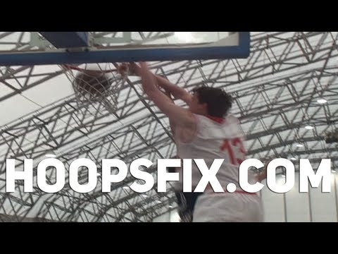 Ben Lawson Dunks on OKK Spars & Catches the Lob vs INSEP! Throwdowns at the NIJT London!