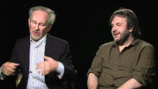 Steven Spielberg and Peter Jackson 'The Adventures of Tintin' Full Interview video